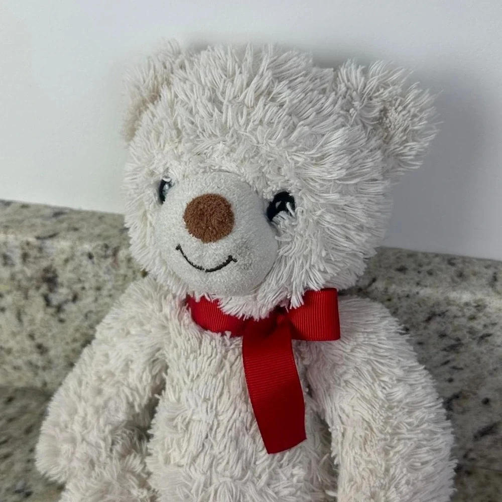 Hallmark Christmas Bear Stuffy Adorable Plush with Scarf